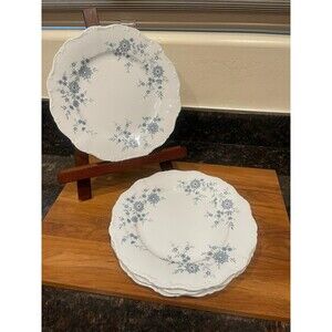 4 Vintage Christina Bavarian 10 inch dinner plates